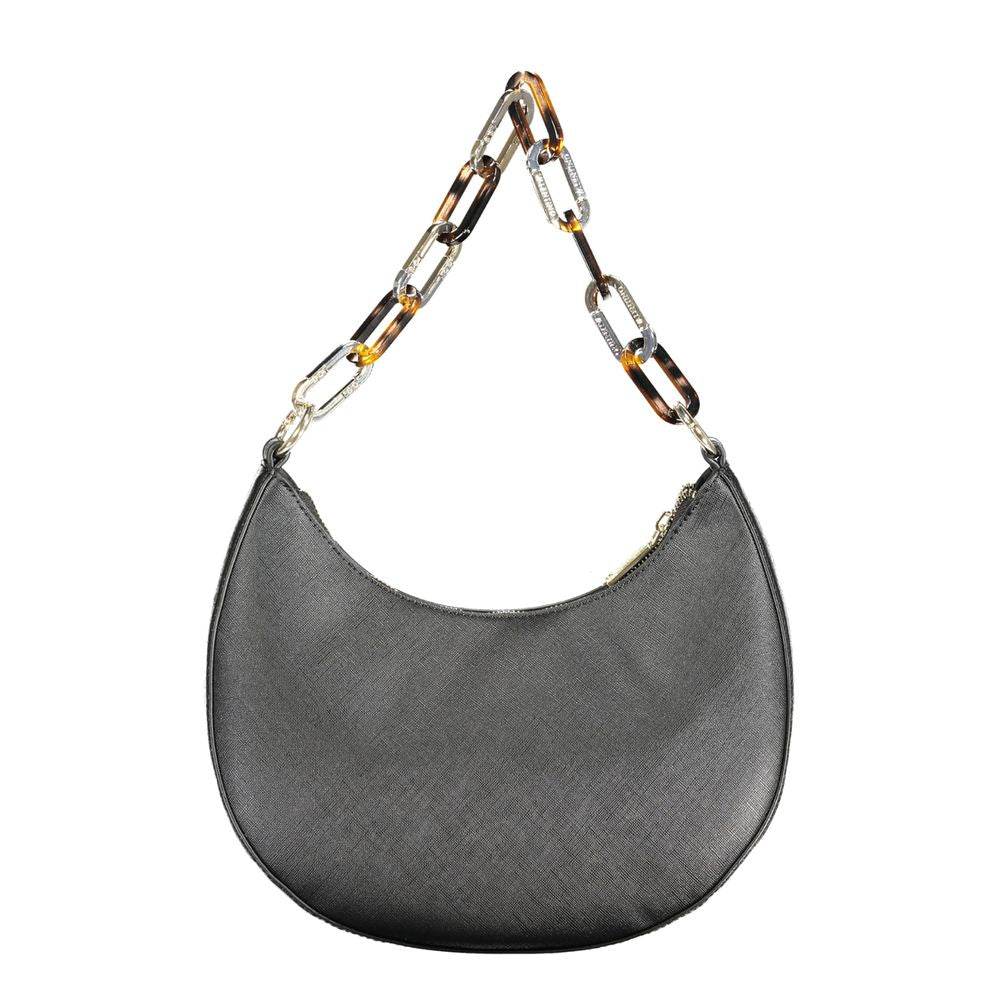 Mario Valentino Black Polyethylene Handbag - Hilstor
