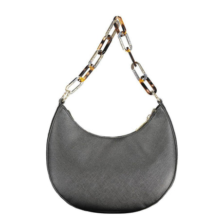Mario Valentino Black Polyethylene Handbag - Hilstor