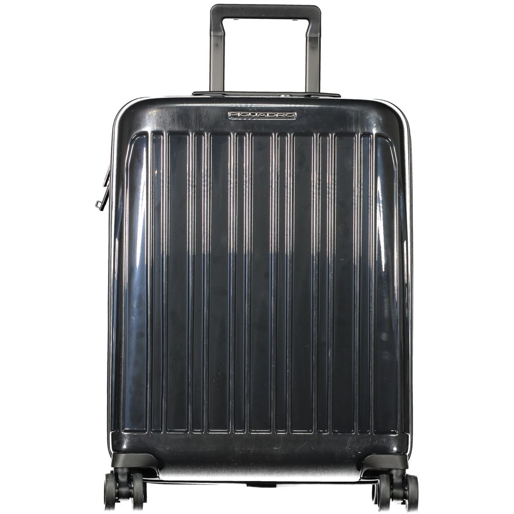 Piquadro sort polycarbonat herrebagage