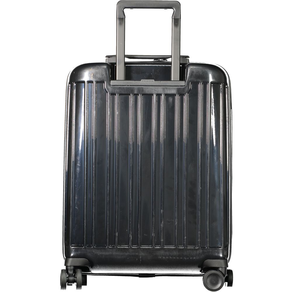 Piquadro sort polycarbonat herrebagage