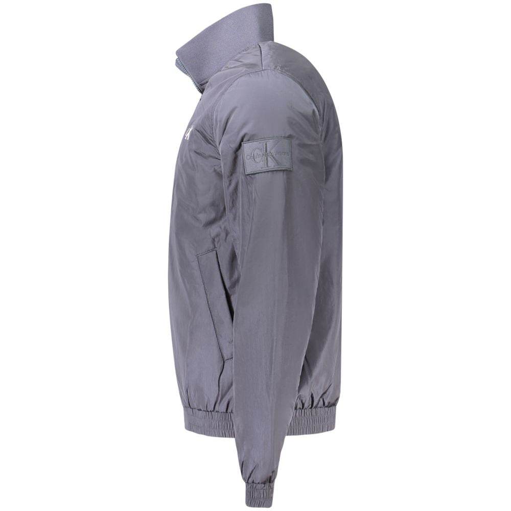 Calvin Klein Blue Polyamide Men Jacket - Hilstor