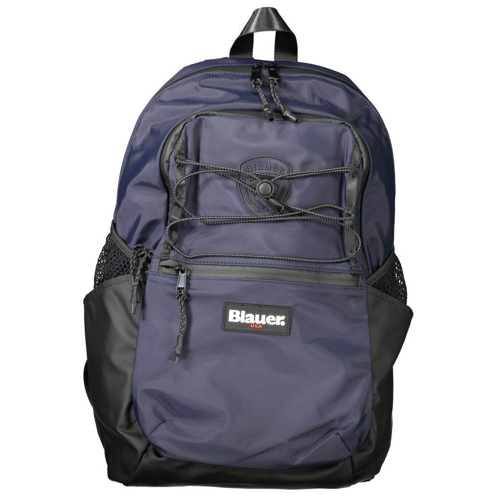 Blauer Blue Polyester Men Backpack - Hilstor