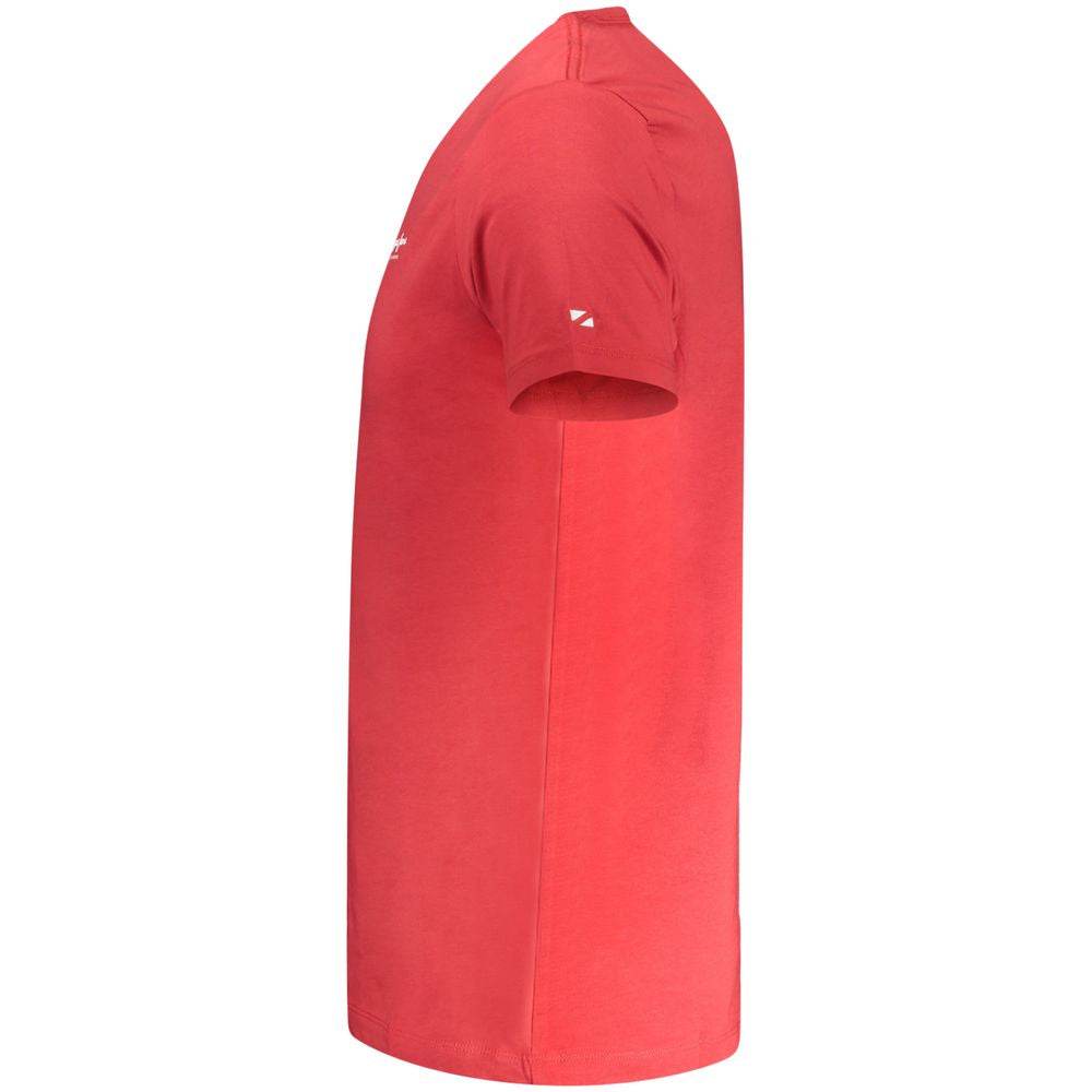 Pepe Jeans Red Cotton Men T-Shirt - Hilstor