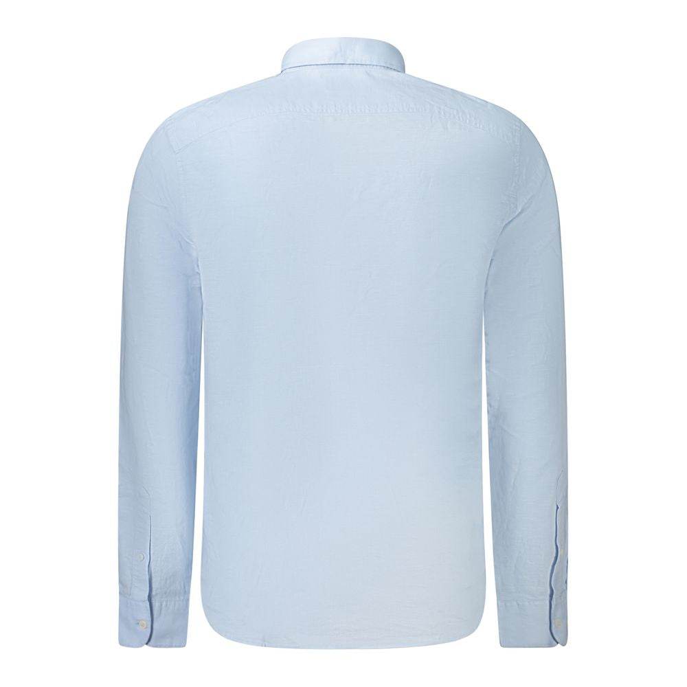 Timberland Light Blue Cotton Men Shirt - Hilstor