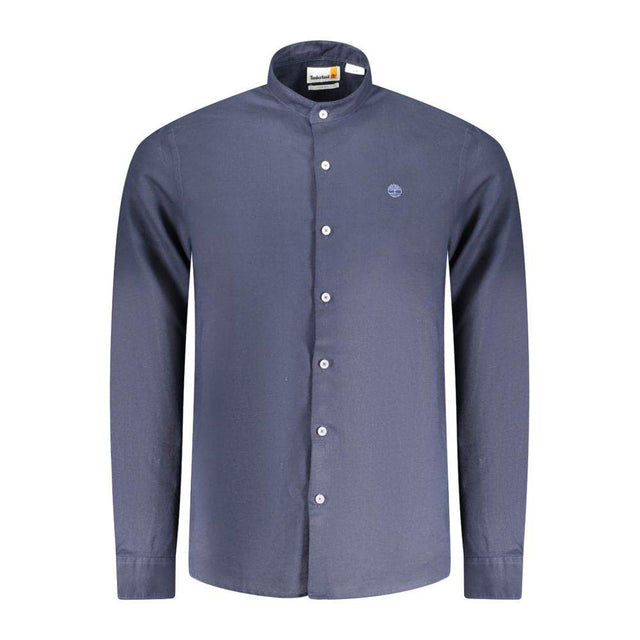Timberland Blue Cotton Shirt - Hilstor