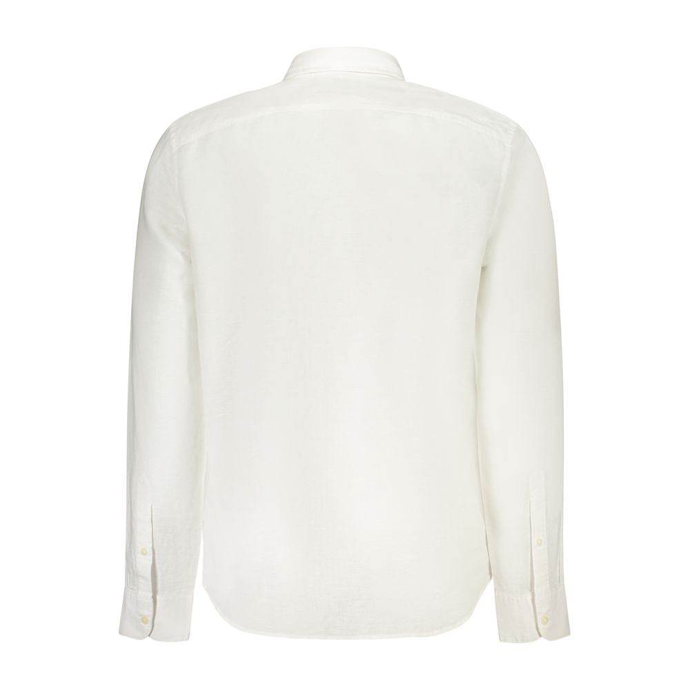 Timberland White Cotton Shirt - Hilstor