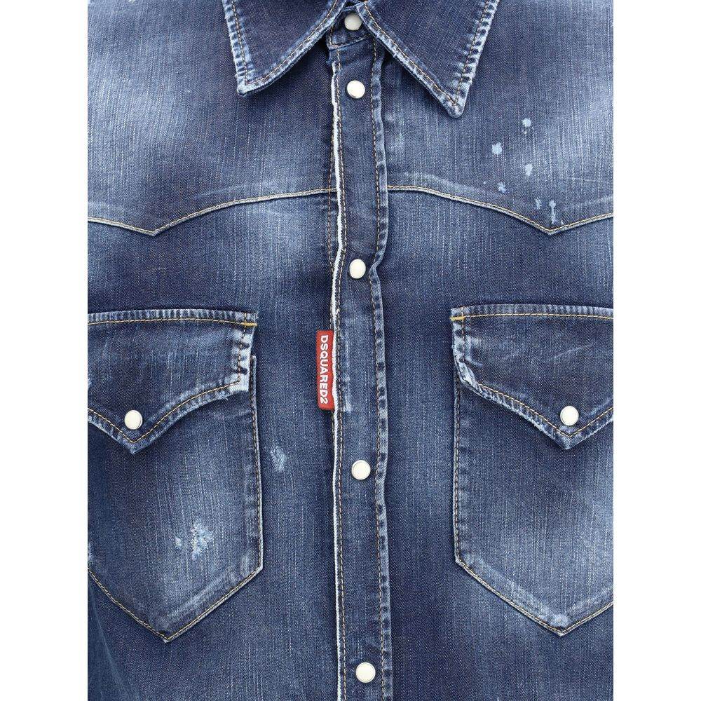 Dsquared² Fashion Western Shirt - Hilstor