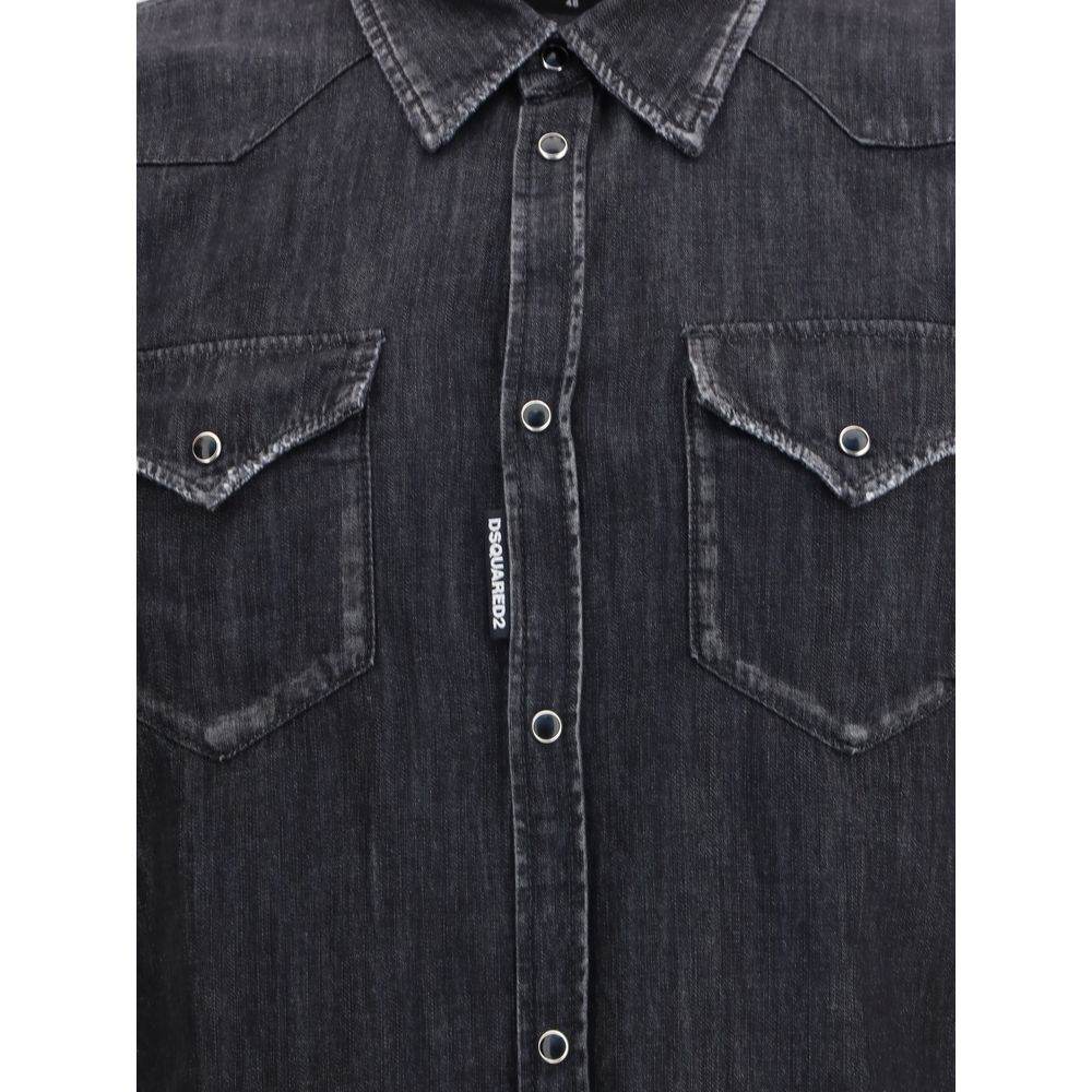 Dsquared² Classic Western Shirt - Hilstor