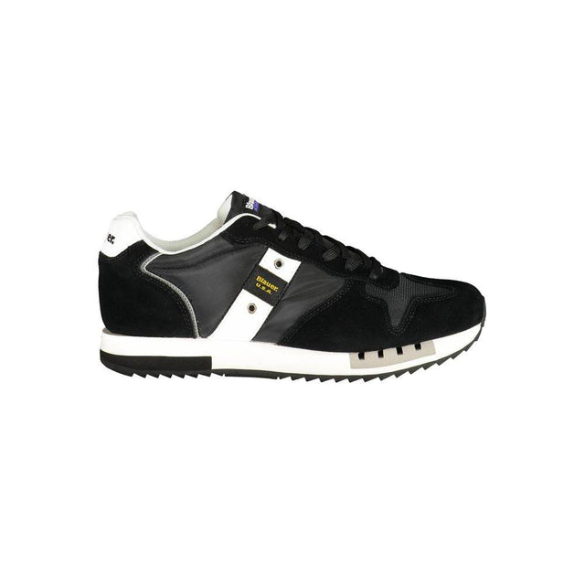 Blauer Black Polyester Men Sneaker - Hilstor
