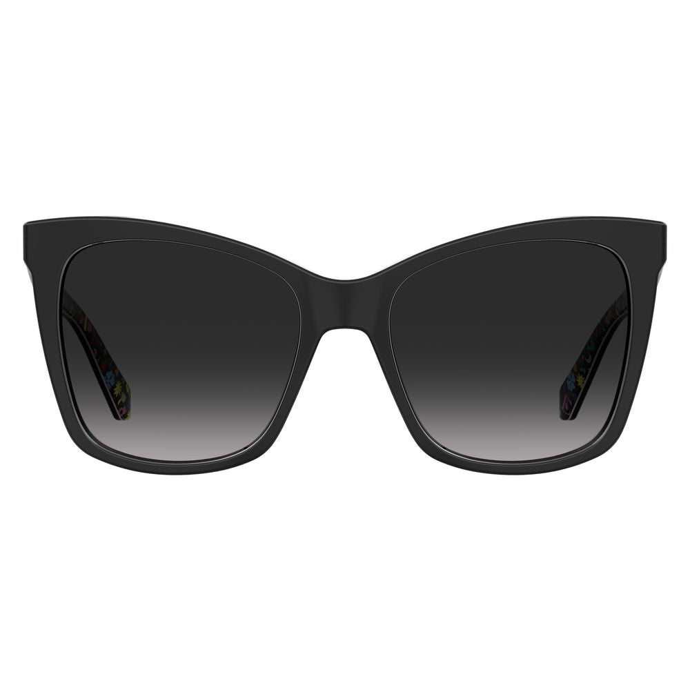 Love Moschino Black Acetate Sunglasses