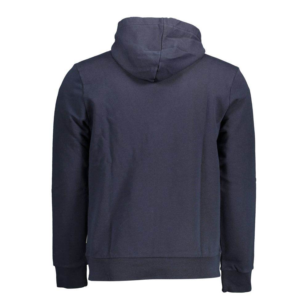 Napapijri Blue Cotton Men Sweater - Hilstor