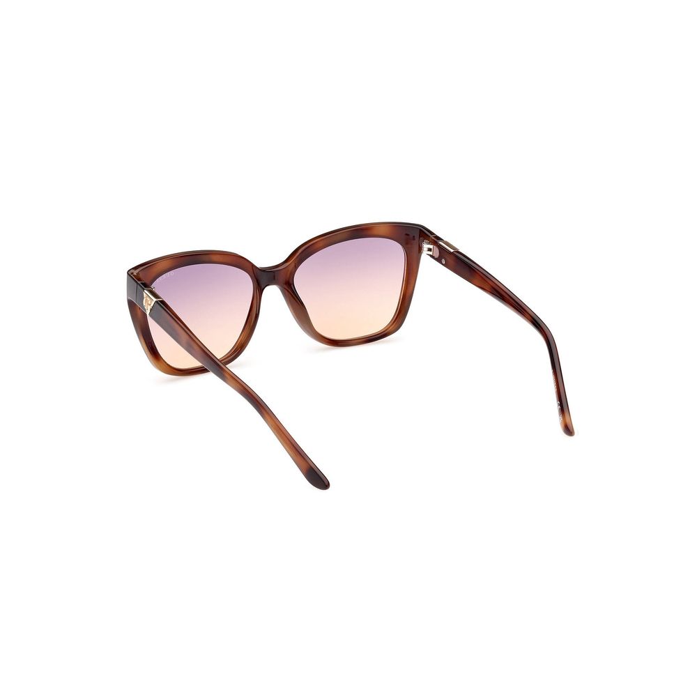 Guess Jeans Brown Injected Women Solbrille