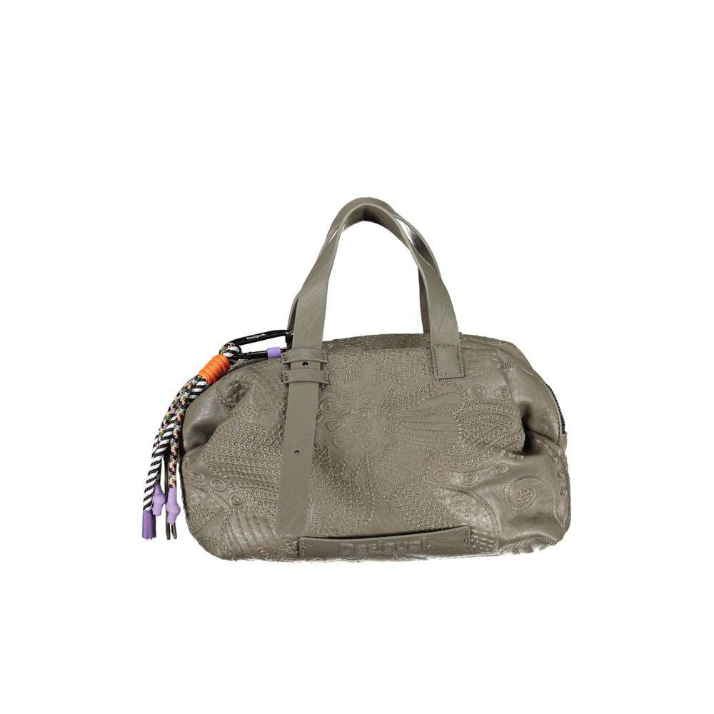 Desigual Green Polyethylene Handbag - Hilstor