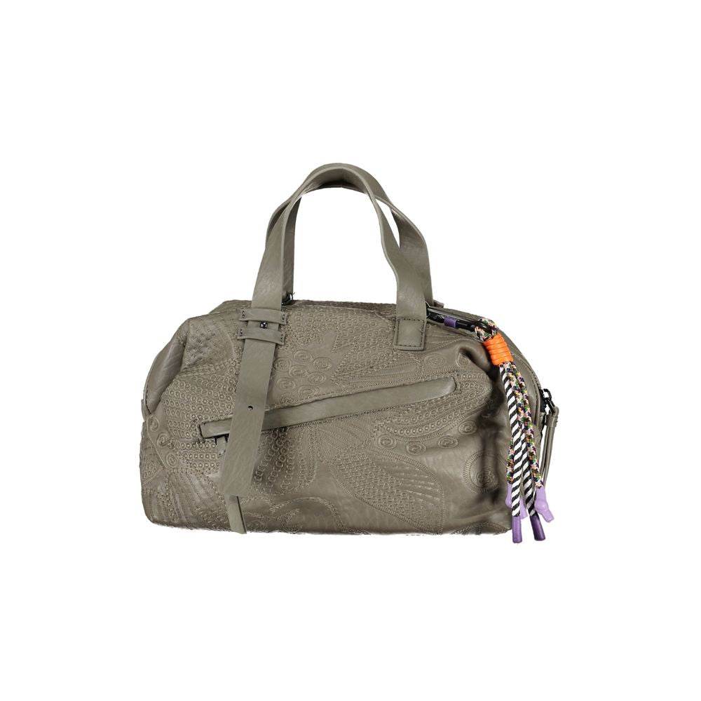 Desigual Green Polyethylene Handbag - Hilstor
