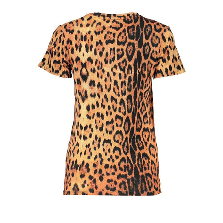 Cavalli Class Orange Cotton Women T-Shirt - Hilstor