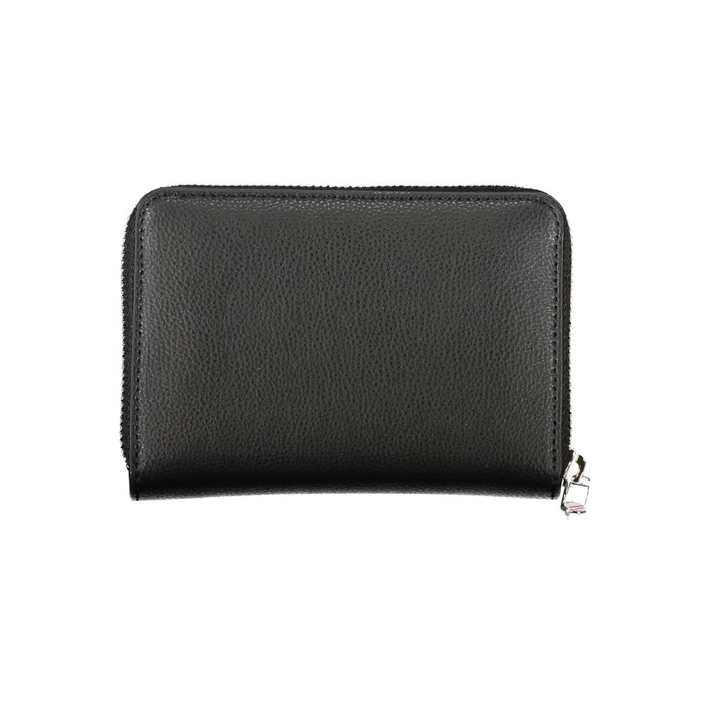 Tommy Hilfiger Elegant sort lynlås-pung med flere rum