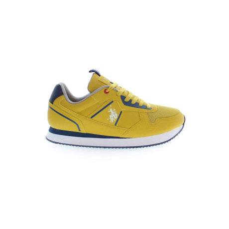 U.S. POLO ASSN. Yellow Polyester Men Sneaker - Hilstor