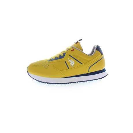 U.S. POLO ASSN. Yellow Polyester Men Sneaker - Hilstor