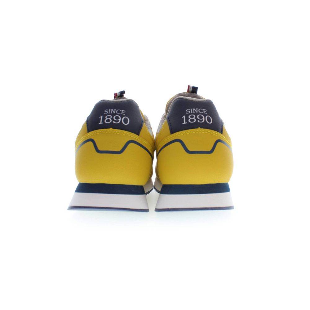 U.S. POLO ASSN. Yellow Polyester Men Sneaker - Hilstor