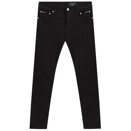 Dolce & Gabbana Black Cotton Jeans Denim - Hilstor