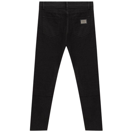 Dolce & Gabbana Black Cotton Jeans Denim - Hilstor