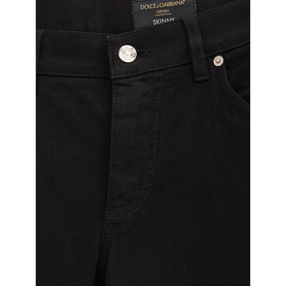 Dolce & Gabbana Black Cotton Jeans Denim - Hilstor