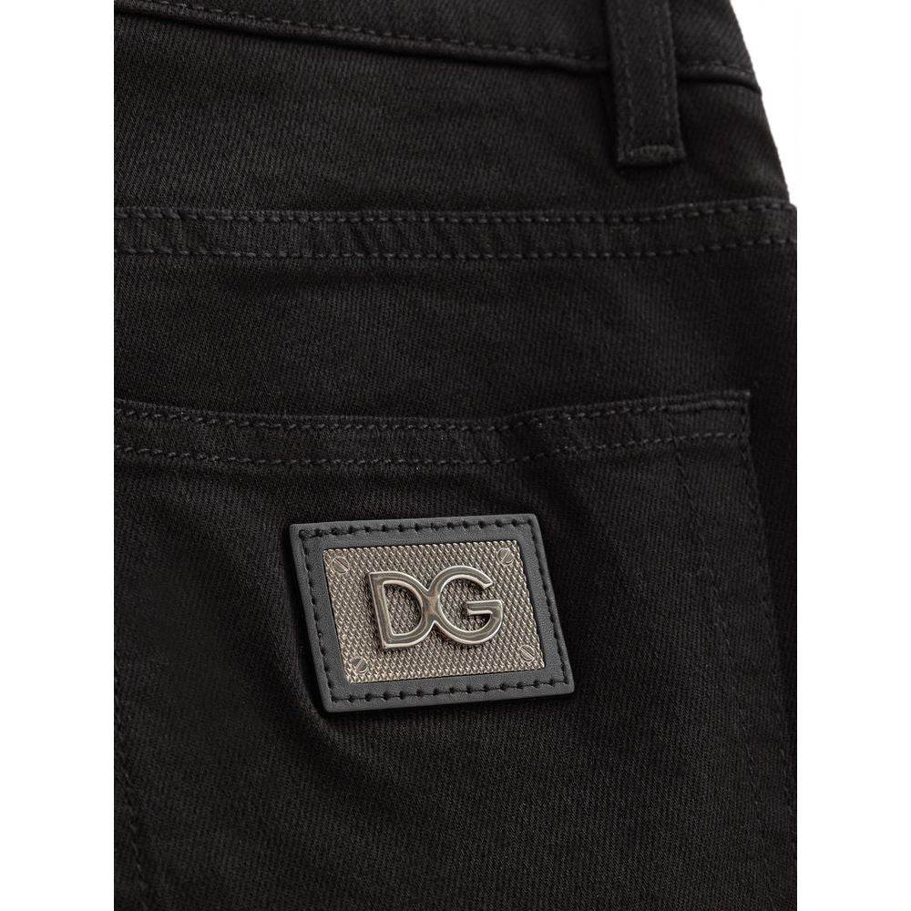 Dolce & Gabbana Black Cotton Jeans Denim - Hilstor