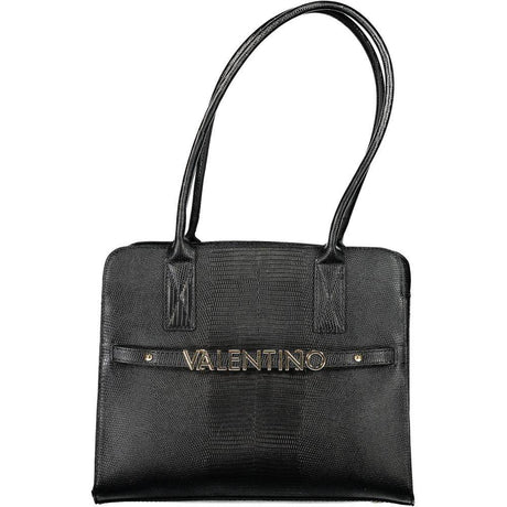 Mario Valentino Black Polyethylene Handbag - Hilstor