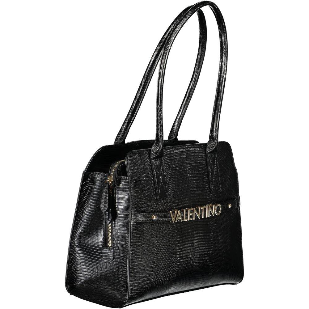 Mario Valentino Black Polyethylene Handbag - Hilstor