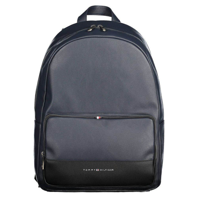 Tommy Hilfiger Blue Polyethylene Men Backpack - Hilstor