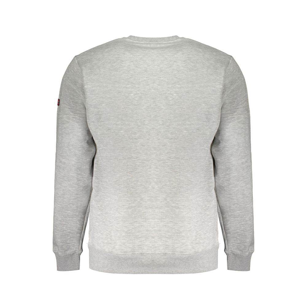 Norway 1963 Gray Cotton Men's Sweater - Hilstor
