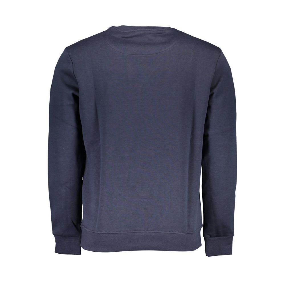 North Sails Blue Cotton Men Sweater - Hilstor