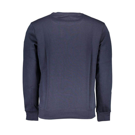 North Sails Blue Cotton Men Sweater - Hilstor