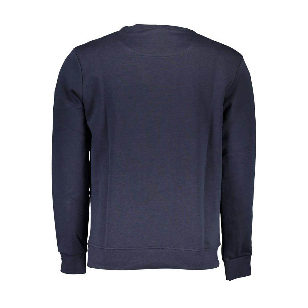 North Sails Blue Cotton Men Sweater - Hilstor