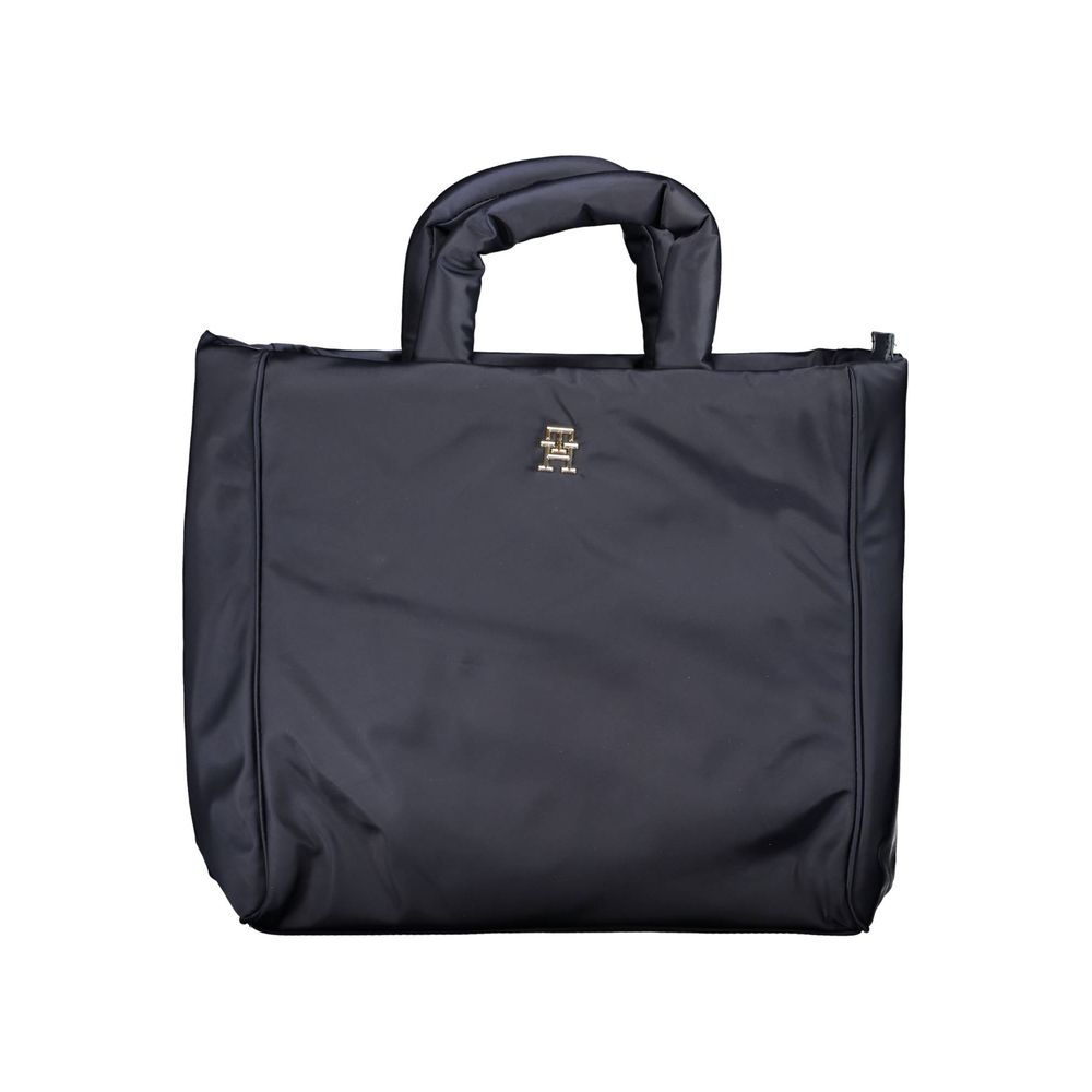 Tommy Hilfiger blå polyester håndtaske til kvinder