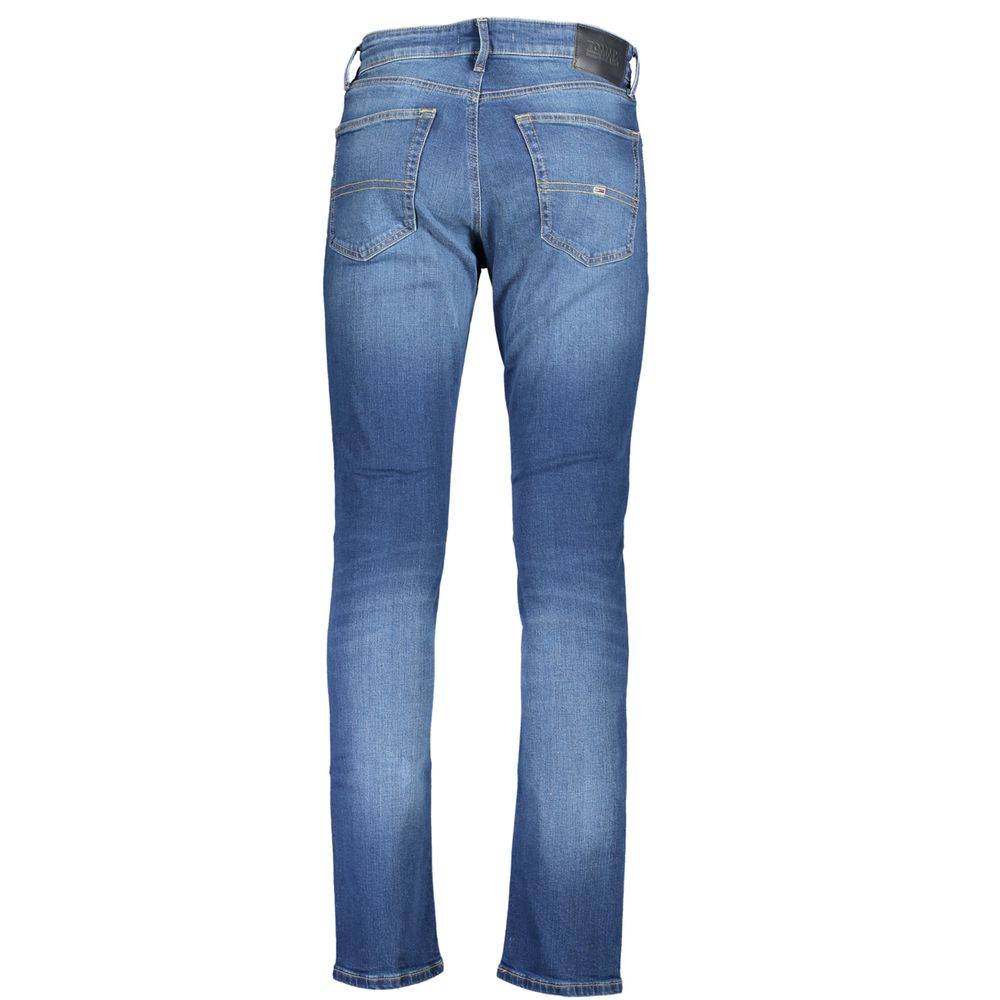 Tommy Hilfiger Blue Cotton Men Jeans - Hilstor