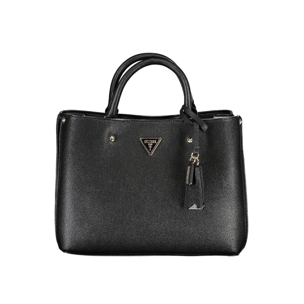 Guess Jeans Black Polyethylene Handbag - Hilstor