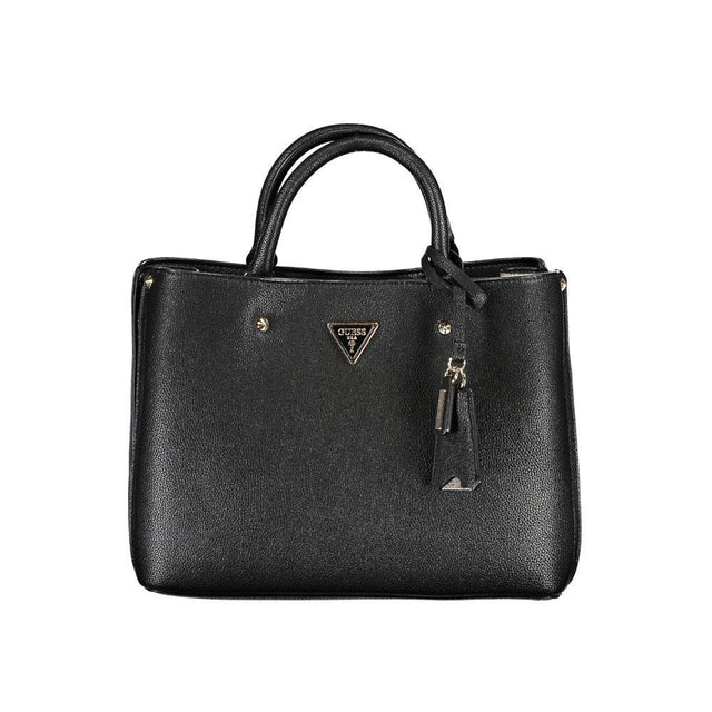 Guess Jeans Black Polyethylene Handbag - Hilstor