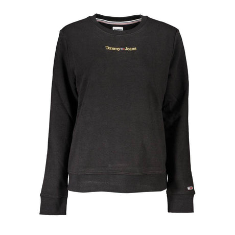Tommy Hilfiger Black Cotton Women Sweater - Hilstor