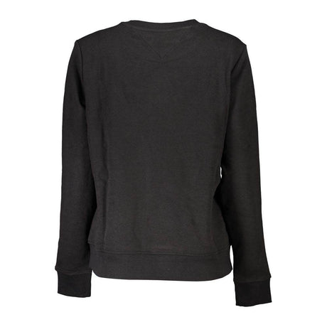 Tommy Hilfiger Black Cotton Women Sweater - Hilstor