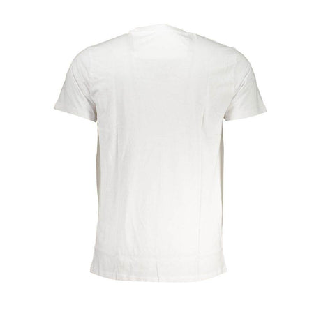 Cavalli Class White Cotton T-Shirt - Hilstor