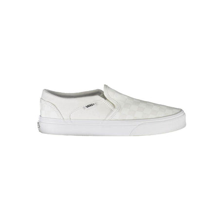 Vans White Polyester Sneaker - Hilstor