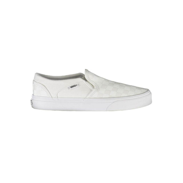 Vans White Polyester Sneaker - Hilstor