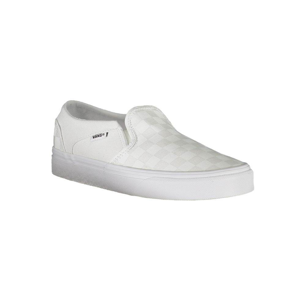 Vans White Polyester Sneaker - Hilstor