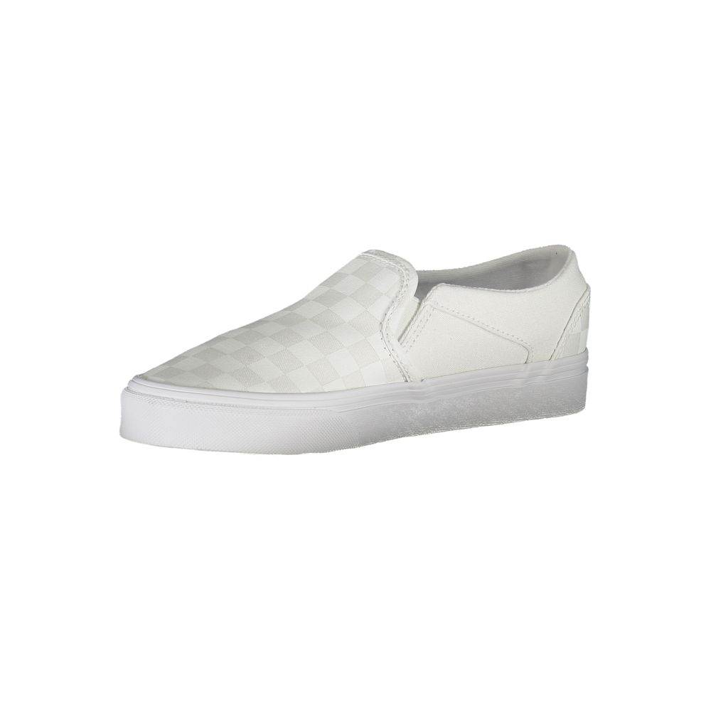 Vans White Polyester Sneaker - Hilstor