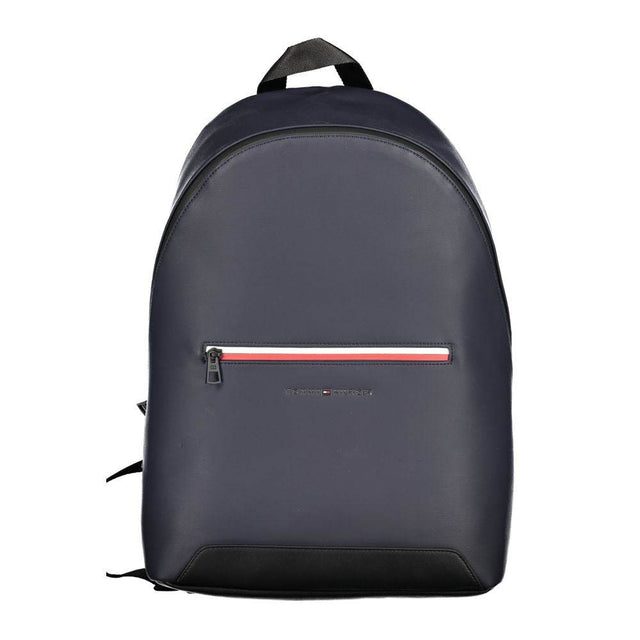 Tommy Hilfiger Blue Polyester Backpack - Hilstor