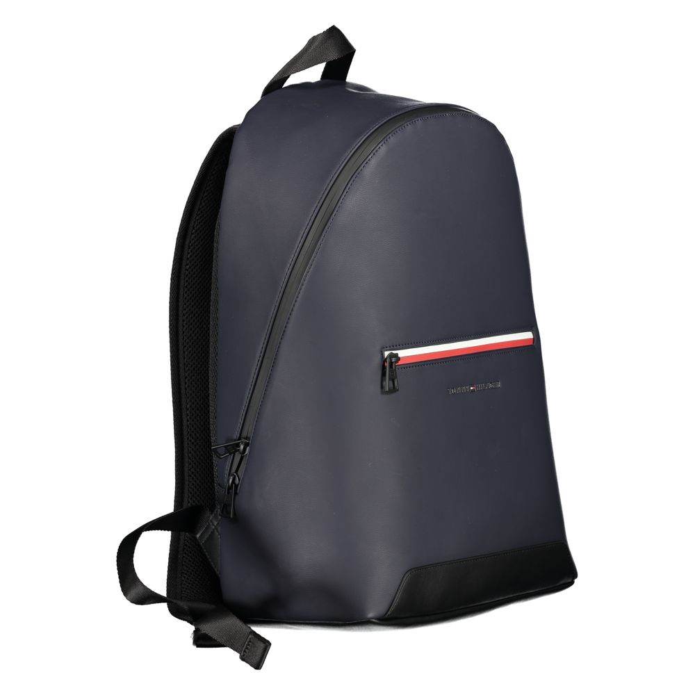 Tommy Hilfiger Blue Polyester Backpack - Hilstor