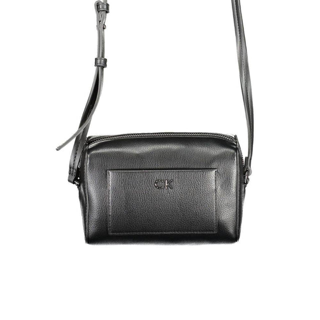 Calvin Klein Black Polyester Handbag - Hilstor