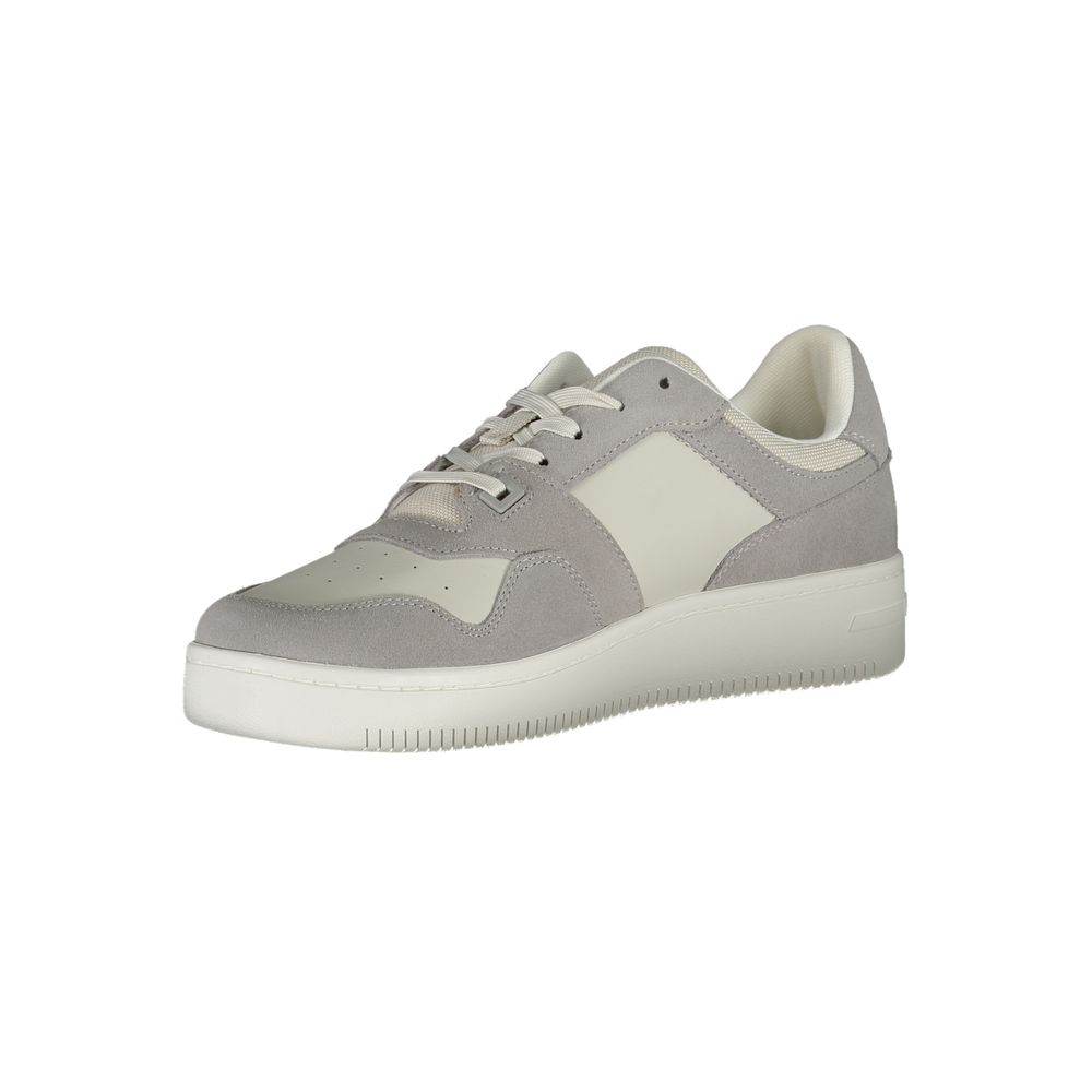 Tommy Hilfiger Gray Polyester Sneaker - Hilstor
