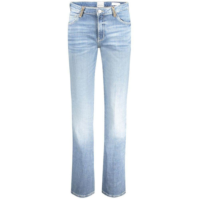Guess Jeans Light Blue Cotton Women Jeans - Hilstor